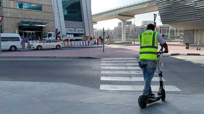 UAE forms police team to investigate reckless e-scooter riders