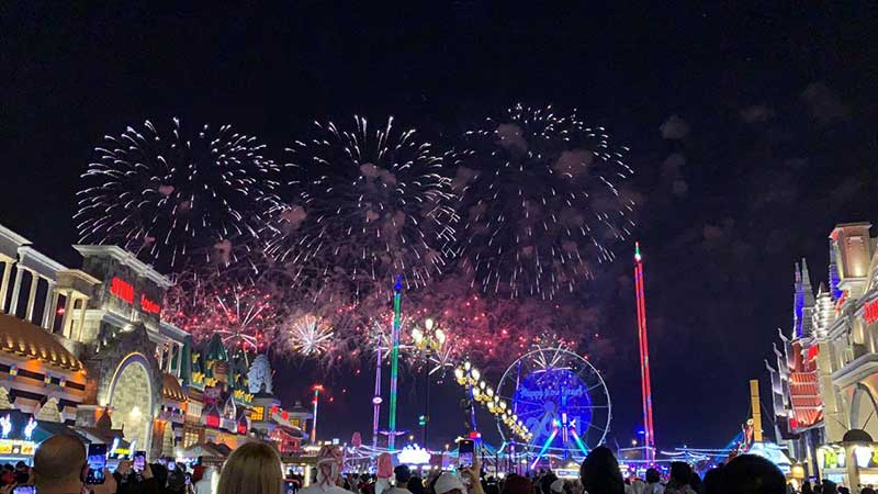 UAE ushers in 2021 with fireworks