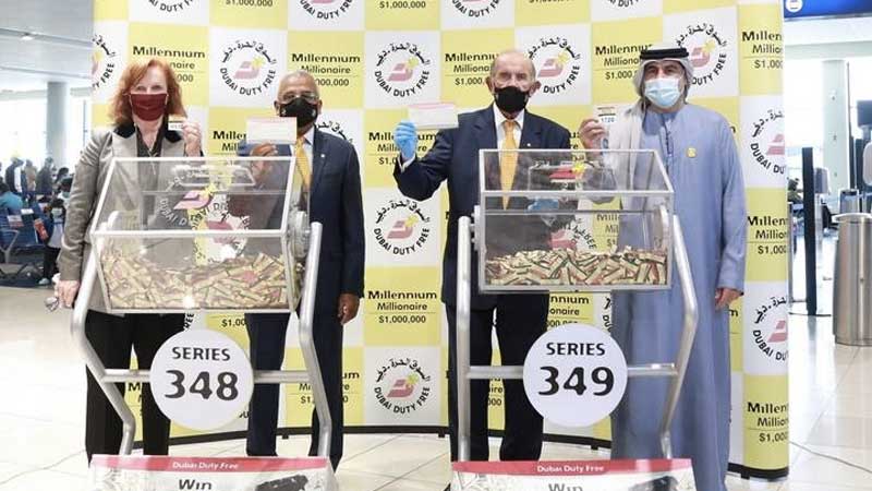 2 Indians win $1 million each in Dubai Duty Free draw