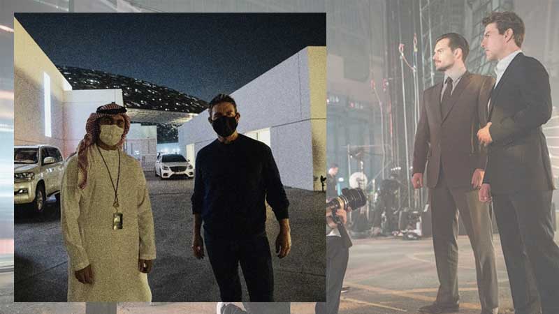 Tom Cruise spotted in Abu Dhabi again