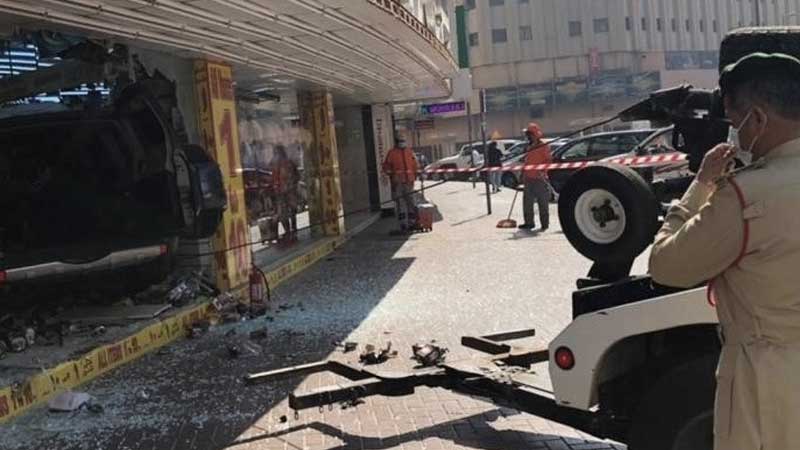 Driver faces trial after car crashes in Dubai shop, injuring 3