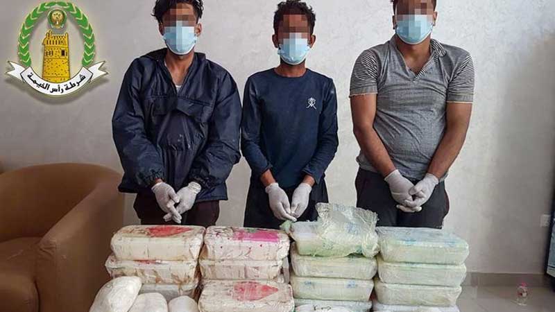 Dh25 million worth of narcotics seized in Ras Al Khaimah