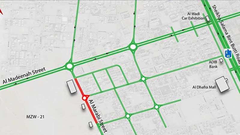 Abu Dhabi road to be closed for 3 months starting Monday