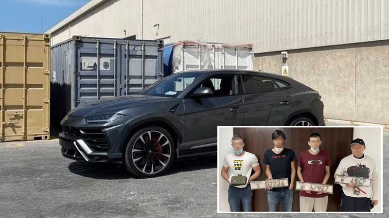 Gang arrested in Dubai after trying to steal Dh1.3 million Lamborghini