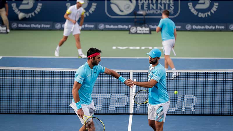 Cabal, Farah win doubles final at Dubai Duty Free Tennis Championships
