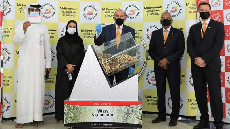 Two win $1 million each in Dubai Duty Free draw