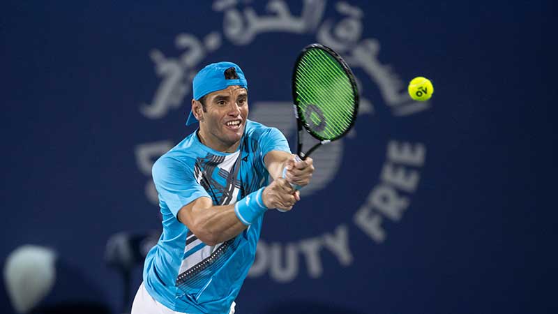 Malek Jaziri hits career milestone in Dubai