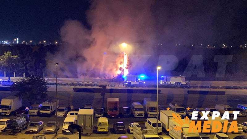 Fire breaks out in International City Lake District