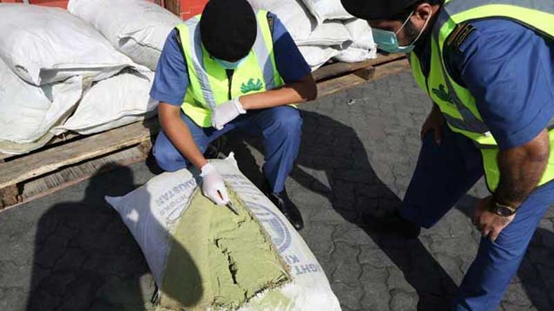 143 tonnes of banned tobacco neswar seized from UAE farm