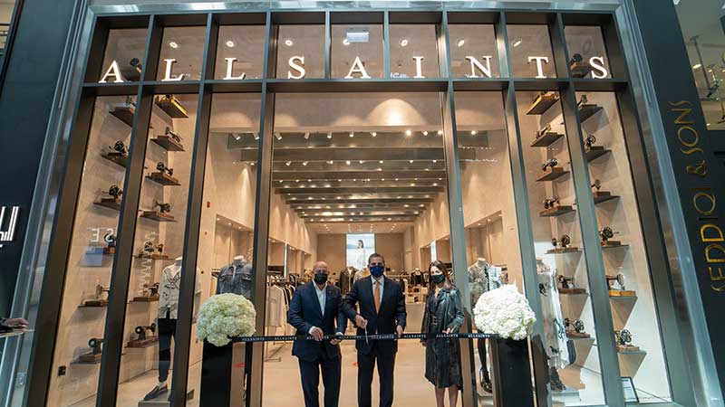 ALLSAINTS opens at The Dubai Mall