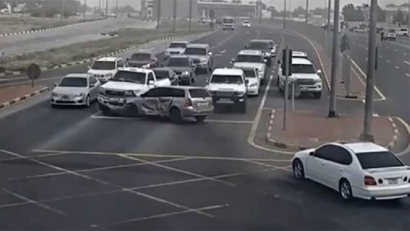 Video: Ajman Police share shocking footage of car crashes