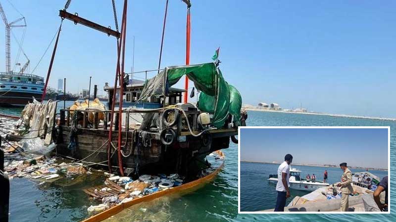 Six sailors rescued from sinking dhow in Dubai Creek