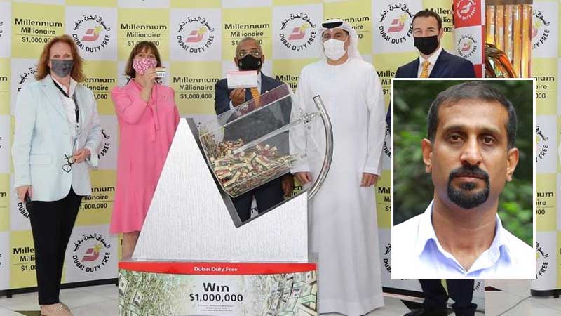 Indian expat in Sharjah wins $1 million Dubai Duty Free draw