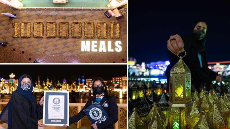 Global Village creates 23rd new world record with lanterns