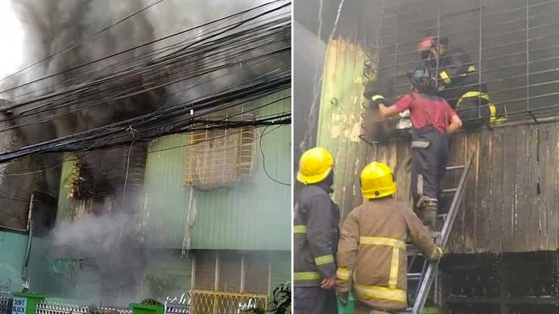 Mother, child killed in Manila home fire