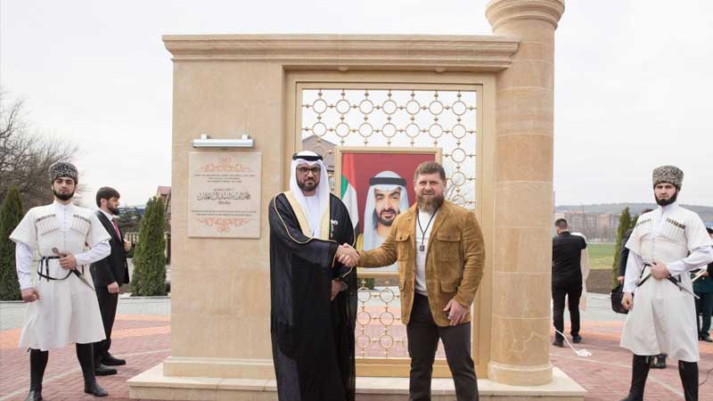 Major street in Chechnya named after Sheikh Mohamed bin Zayed