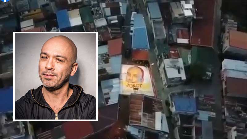 Jo Koy ‘tears up’ over mural in Philippine basketball court