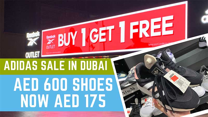 Buy 1 Get 1 on everything at Adidas outlet sale in Dubai