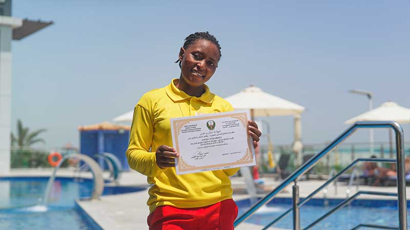 ‘Angel’ lifeguard in Fujairah saves drowning boy