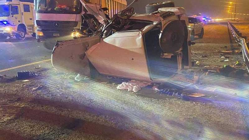 Emirati killed after truck crashes into SUV in Ajman