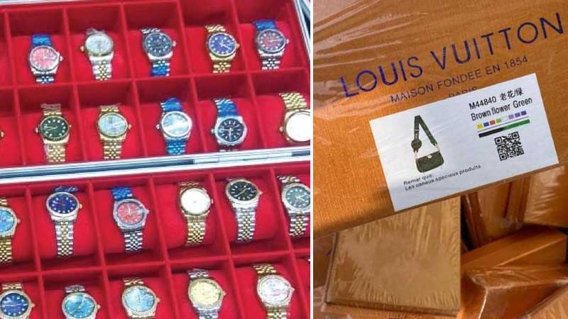 Fake Louis Vuitton, Rolex worth Dh30 million seized in Ajman