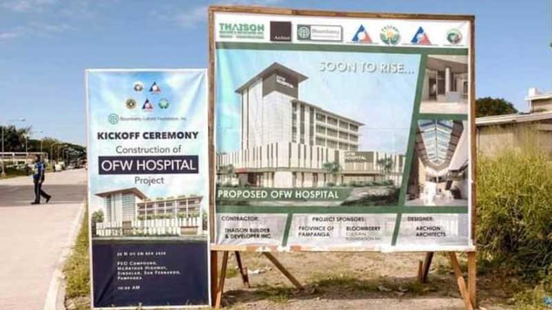 OFW Hospital in Philippines to open in 2022, DOLE to hire 300 workers