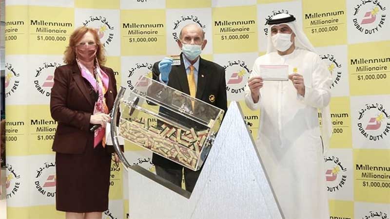 American wins $1 million in Dubai Duty Free draw