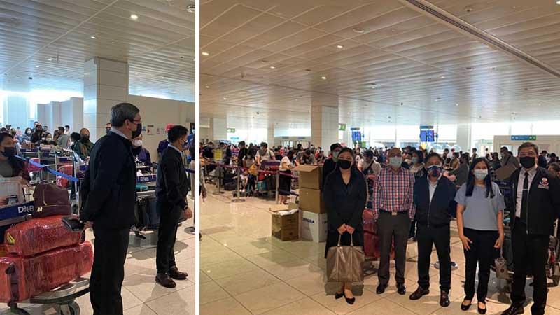 365 Filipinos in UAE return home on chartered flight