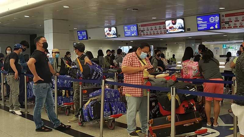 OFW repatriation in Dubai: 348 Filipinos fly home