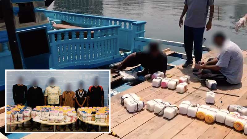 Dh35 million worth of drugs hidden in dhow boat seized in Sharjah