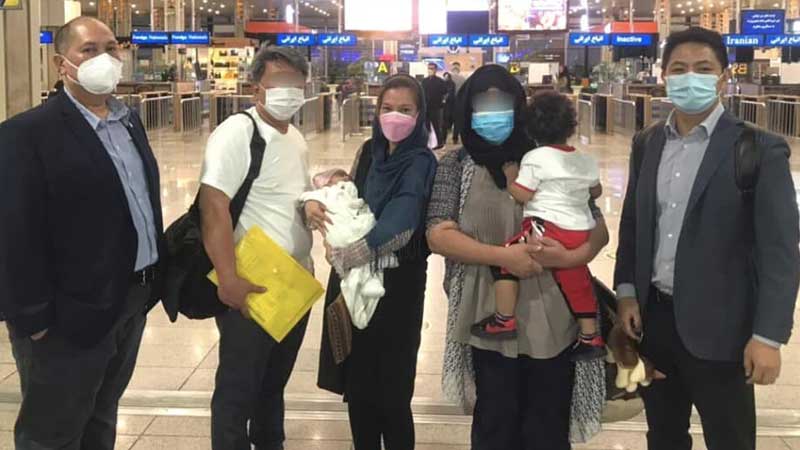 Filipina abuse survivor in Iran returns home via Dubai