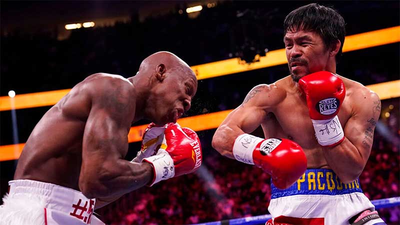 Manny Pacquiao after defeat to Yordenis Ugas: ‘I'm sorry that we lost tonight’