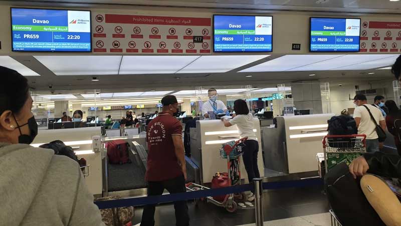Dubai flight carrying stranded Filipinos lands in Davao