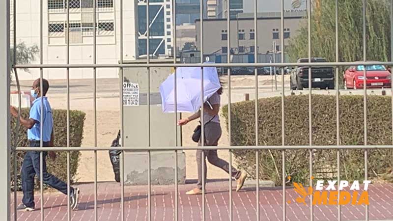 UAE temperature to reach 49C today, but rain expected