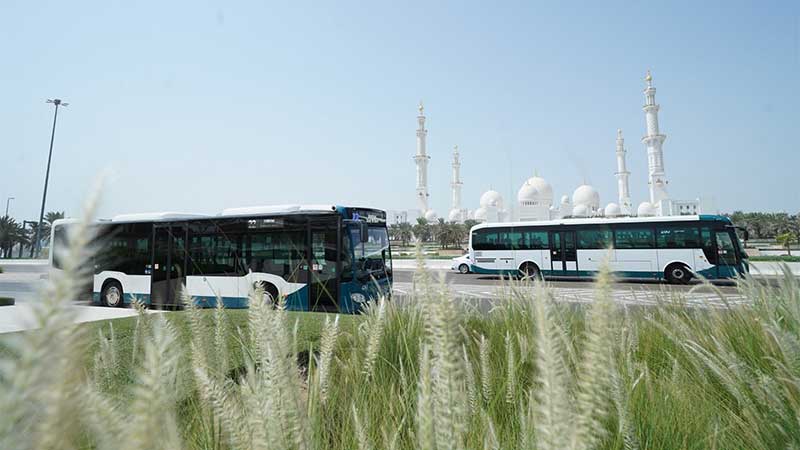 Public bus with onboard bike spaces is launched in Abu Dhabi