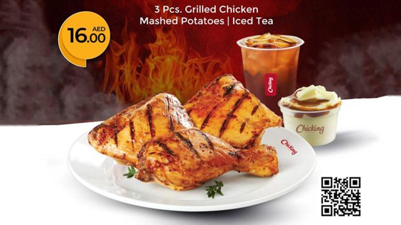 Chicking launches Dh16 grilled chicken meal