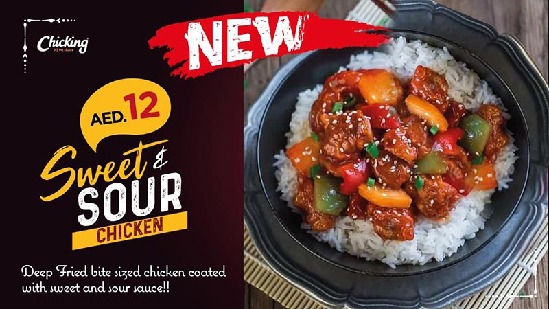 Chicking launches Dh12 Sweet and Sour Chicken