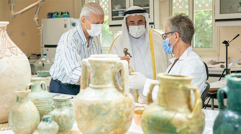 Centuries-old dirhams, swords found in Sharjah