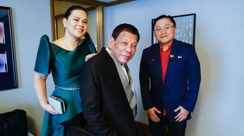 Duterte says Sara running for president in 2022