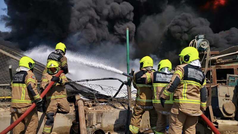 Fire breaks out in oil plant in Dubai’s Jebel Ali