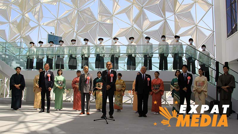 Japan Pavilion celebrates grand opening at Expo 2020