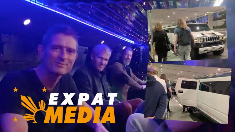 Michael Learns To Rock greeted with limousine ride on Dubai arrival