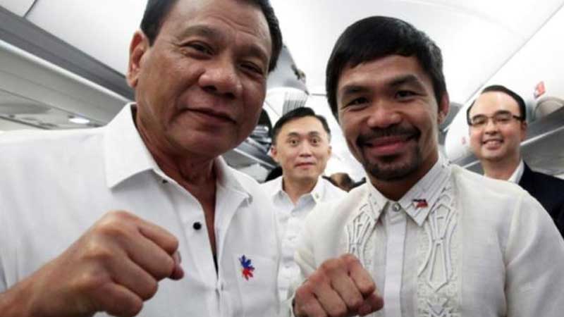 Duterte reveals Pacquiao asked him to be his running mate, and why he said no