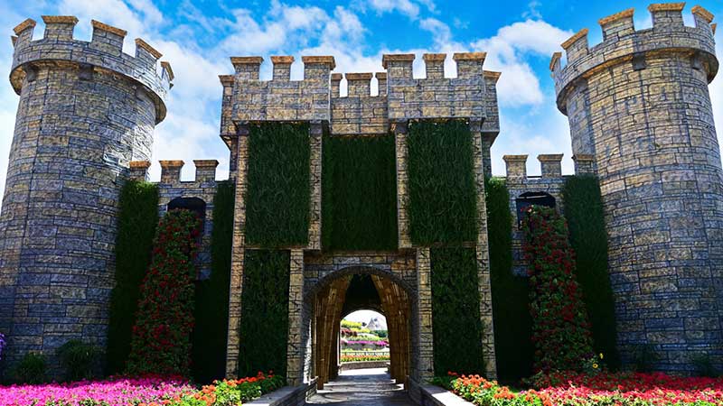Dubai Miracle Garden reopens: Giant genie, Smurf Village and never-before-seen floral installations