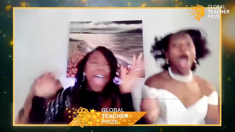 US teacher Keishia Thorpe wins $1m Global Teacher Prize