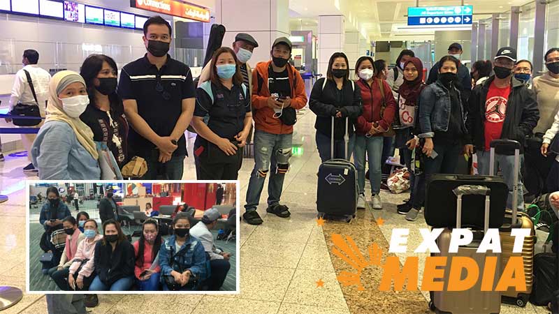 20 Filipinos arrive home after being stranded at Dubai airport