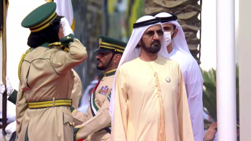 Sheikh Mohammed raises UAE flag at Expo 2020 Dubai