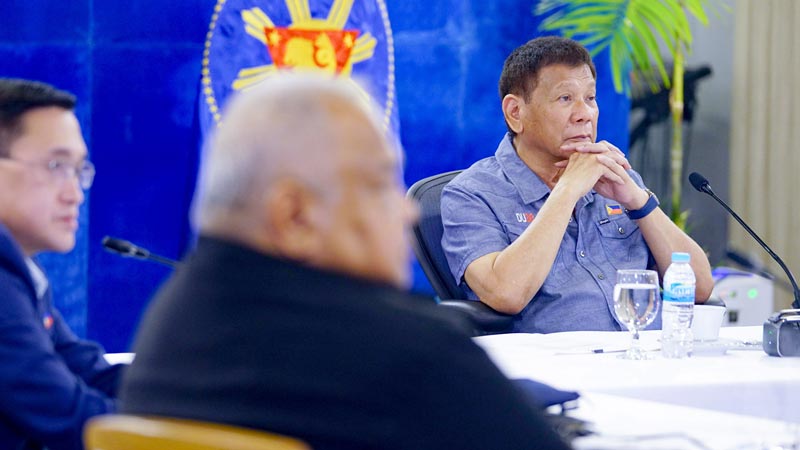Philippine President Rodrigo Duterte.
