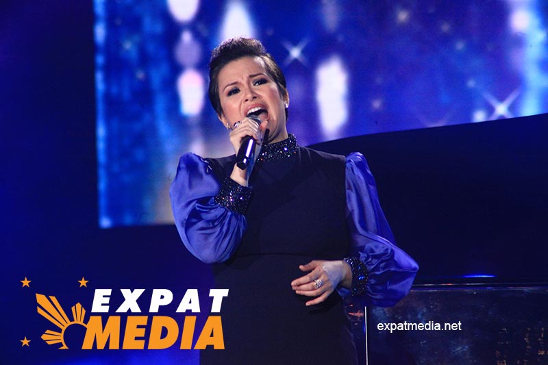 Lea Salonga performs at Expo 2020 on December 25, 2021. JONATHAN YBERA/EXPAT MEDIA