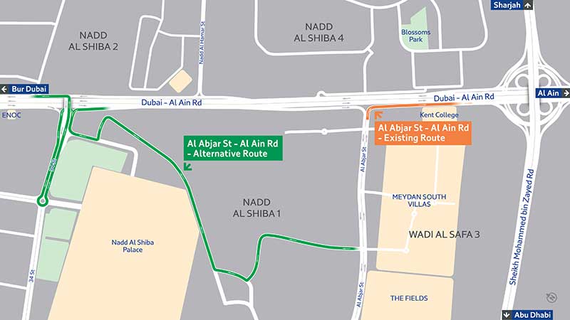 Wider Dubai-Al Ain Road opens